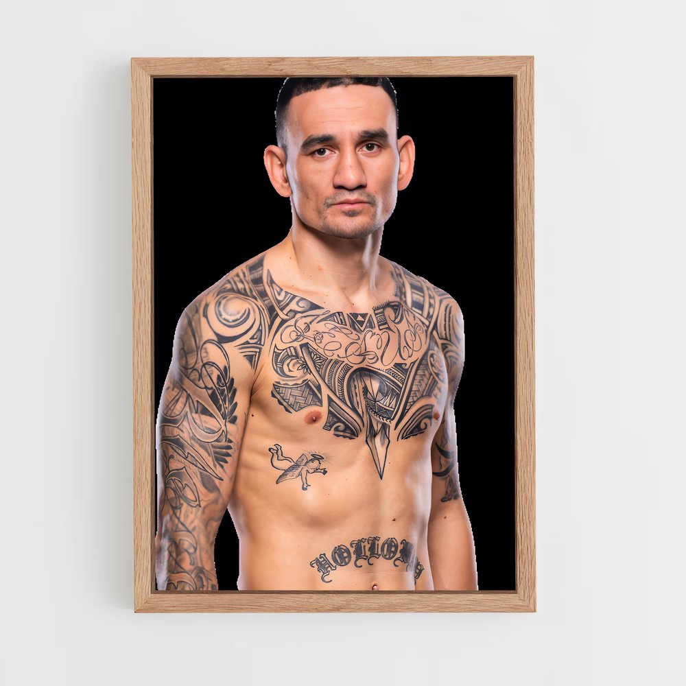 Poster Max holloway – affiche MMA (vue 4)
